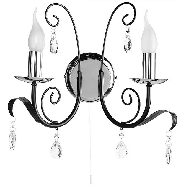 Бра Arte Lamp Romana A1742AP-2BK Фото № 1