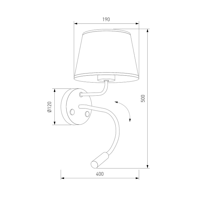 Бра TK Lighting 10081 Maja Фото № 2