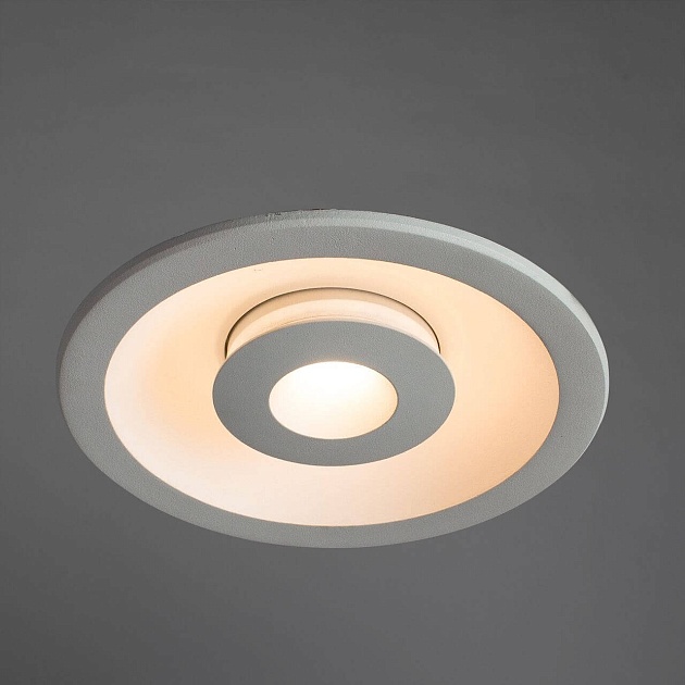 Встраиваемый светодиодный светильник Arte Lamp Sirio A7203PL-2WH Фото № 2