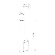 Бра Nowodvorski Ice Tube Led S 8121 1