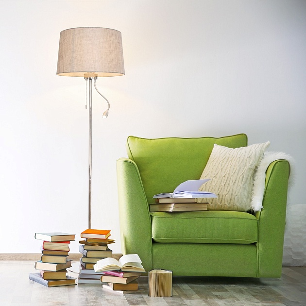 Торшер Gerhort G32012/1F CR BG Фото № 2