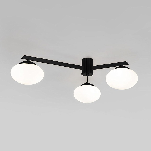 Потолочная люстра Eurosvet Opaline 70220/3 черный Фото № 1