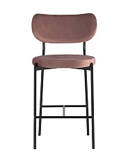Полубарный стул Stool Group Барбара велюр пыльно-розовый BARBARA CC HLR-34 1