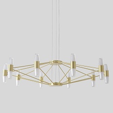 Подвесная люстра Crystal Lux DOROTEA SP10 GOLD 2