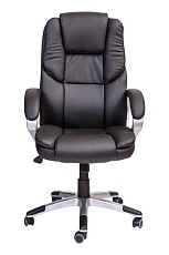 Кресло руководителя AksHome Leon чёрный, экокожа 44096 4