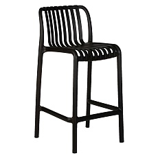 Стул полубарный DOBRIN CHLOE (черный) 777-1PP-LMZL CHLOE