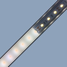 Профиль накладной с рассеивателем черный/белый 2м. Apeyron 08-03-ЧБ 5