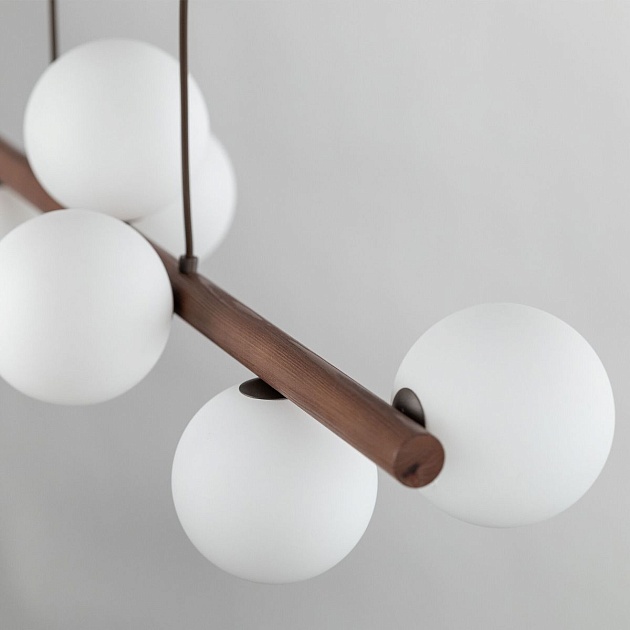 Подвесная люстра TK Lighting 10273 Estera Wood Фото № 4