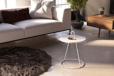 Журнальный стол Sheffilton SHT-CT36 морская галька/белый муар 5890981202 1