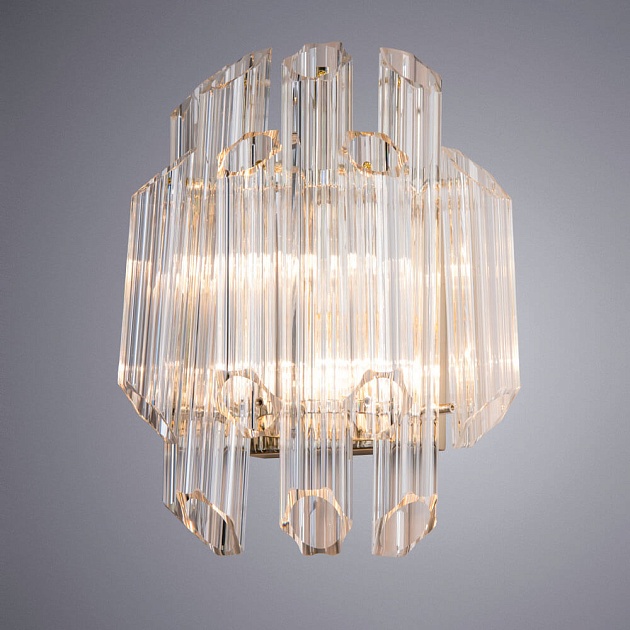 Настенный светильник Arte Lamp Jastin A2848AP-2GO изображение 2 Настенный светильник Arte Lamp Jastin A2848AP-2GO Фото № 2