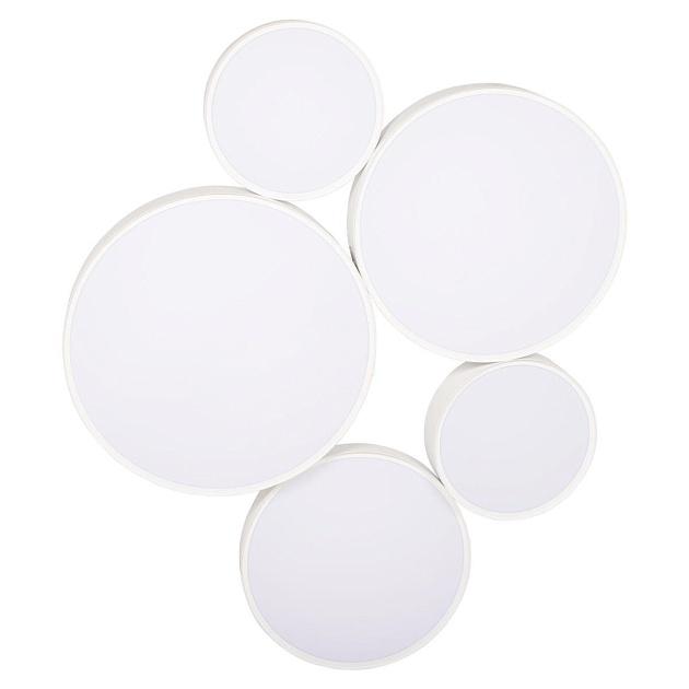 Потолочная светодиодная люстра Loft IT Drum 10218 White изображение 5 Потолочная светодиодная люстра Loft IT Drum 10218 White Фото № 5