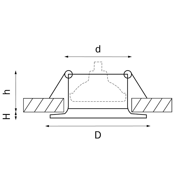 Встраиваемый светильник Lightstar Levigo 010027 Фото № 2