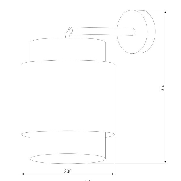 Бра TK Lighting 6538 Boho White Фото № 2