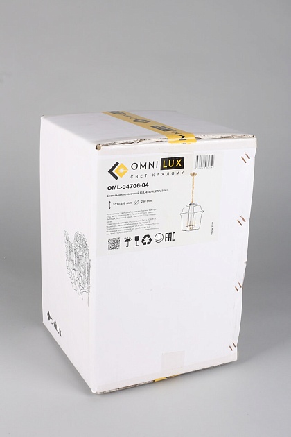 Подвесной светильник Omnilux Maiori OML-94706-04 Фото № 2