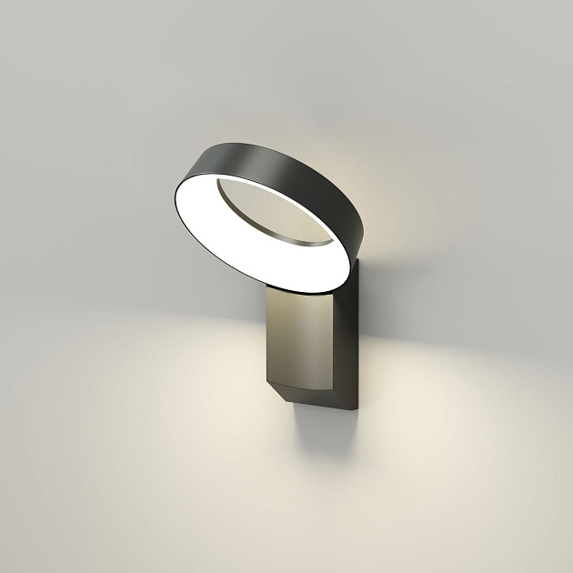 Уличный настенный светодиодный светильник Denkirs Sanvik DK9712-BK Фото № 1