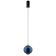 Подвесной светодиодный светильник Crystal Lux Caro SP Led Blue 1