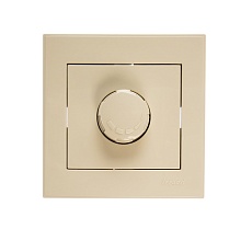 Диммер 500 Вт с фильтром Lezard Rain кремовый 703-0303-116