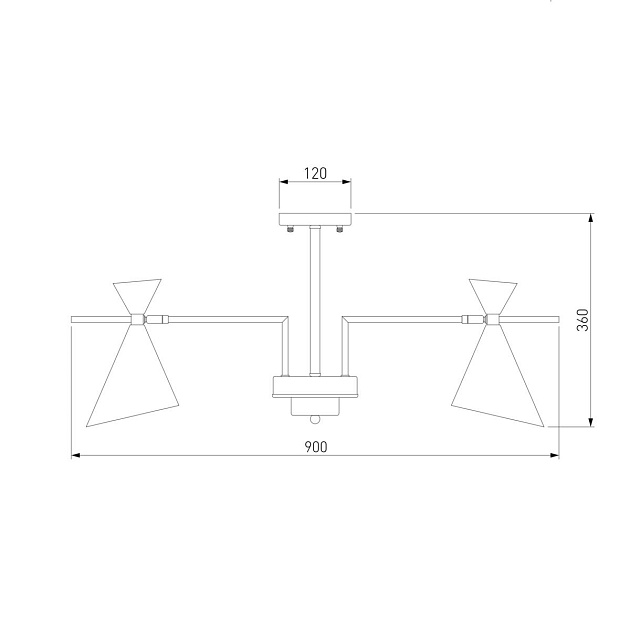 Потолочная люстра Eurosvet Apart 70114/8 белый Фото № 2