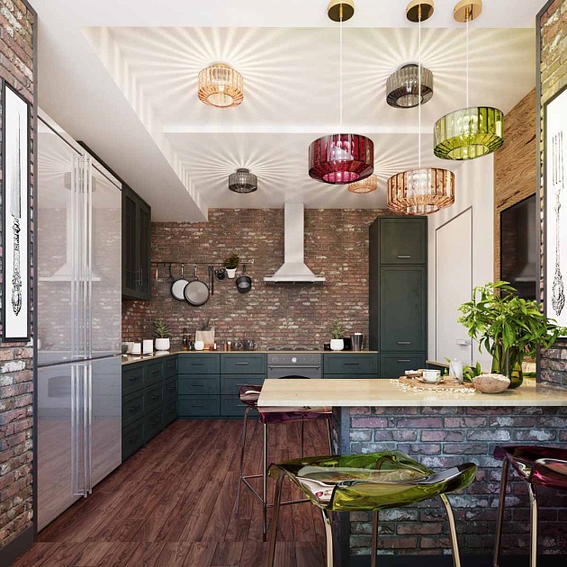 Потолочный светильник Odeon Light Pendant Binga 4747/1C Фото № 4
