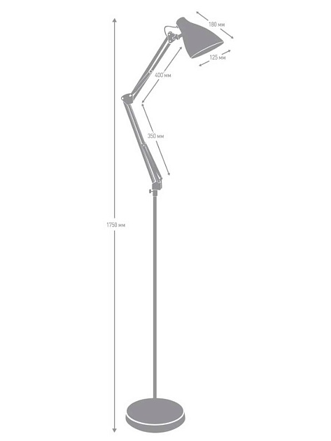 Торшер Camelion KD-332 C16 13883 Фото № 3