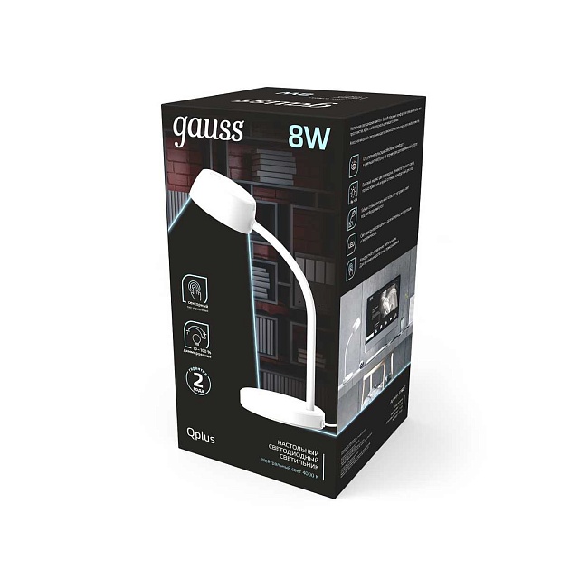 Настольная лампа Gauss Qplus GT6011 изображение 2 Настольная лампа Gauss Qplus GT6011 Фото № 2