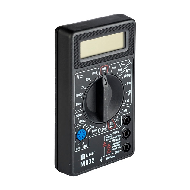 Мультиметр цифровой M832 EKF Master In-180701-bm832 Фото № 1