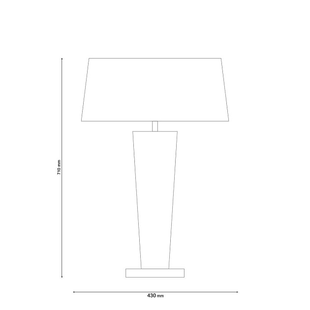 Настольная лампа Lucia Tucci Pelle Bianca T119.1 Фото № 2