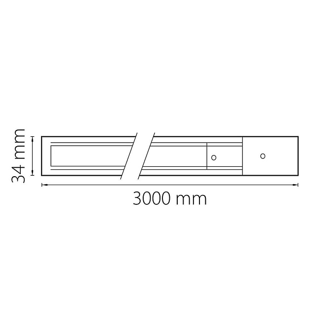 Шинопровод однофазный Lightstar Barra 502035 изображение 2 Шинопровод однофазный Lightstar Barra 502035 Фото № 2