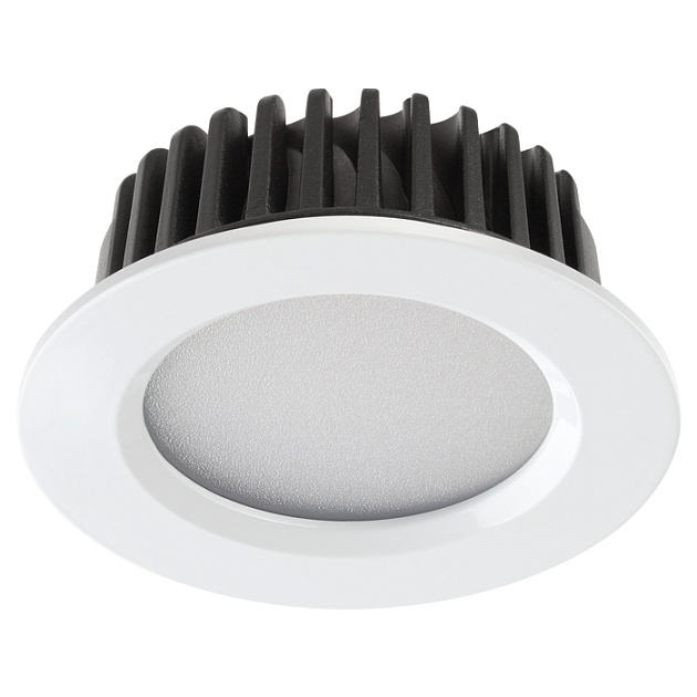 Встраиваемый светодиодный светильник Novotech Spot Drum 357600 Фото № 1