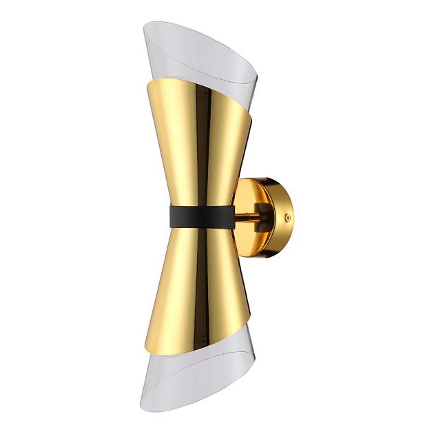 Бра Crystal Lux Gris AP2 Gold Фото № 1