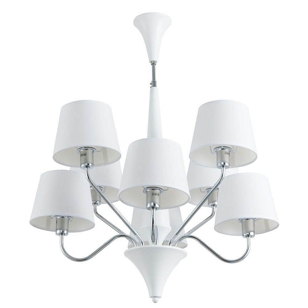Подвесная люстра Arte Lamp A1528LM-8WH Фото № 1