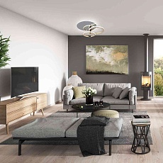 Потолочная светодиодная люстра Escada CONTOUR 10213/2LED BL Chrome 2