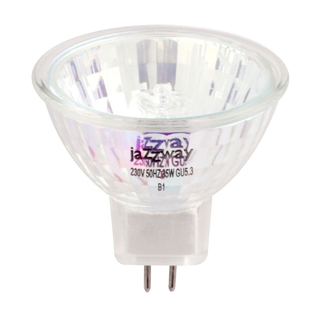 Лампа галогенная Jazzway GU5.3 35W прозрачная 3322625 Фото № 1