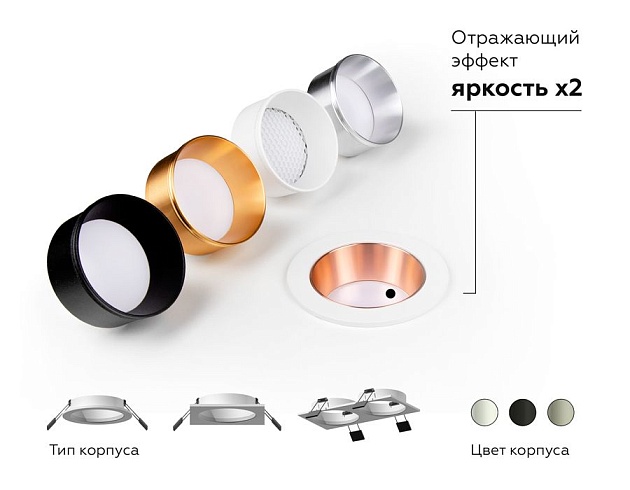 Корпус светильника Ambrella light DIY Spot C6514 Фото № 7