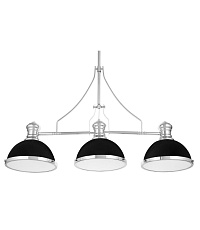 Подвесная люстра Lumina Deco Ettore LDP 710-3 BK+CHR 2
