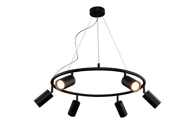 Светильник подвесной Crystal Lux RIVO SP6 BL Фото № 1