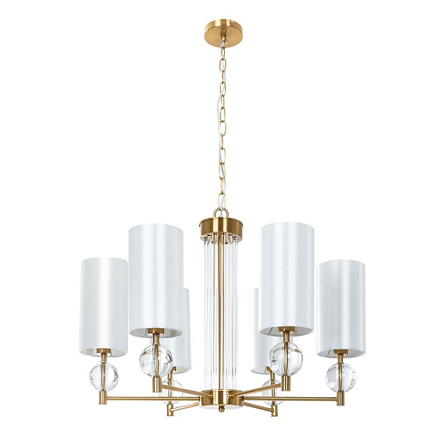 Подвесная люстра Arte Lamp MATAR A4027LM-6PB изображение 1 Подвесная люстра Arte Lamp MATAR A4027LM-6PB Фото № 1