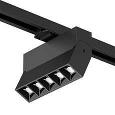 Трековый светодиодный светильник Denkirs Edder DK6446-BK 1