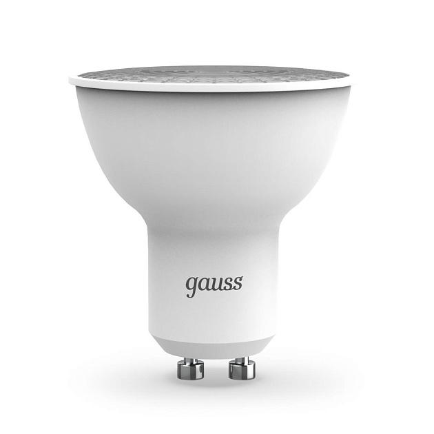 Лампа светодиодная Gauss GU10 9W 4100K матовая 101506209 Фото № 1