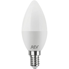 Лампа светодиодная REV C37 E14 7W 4000 K нейтральный белый свет свеча 32350 1 1