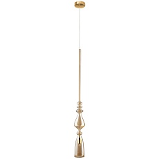 Подвесной светильник Crystal Lux Lux New SP1 B Amber