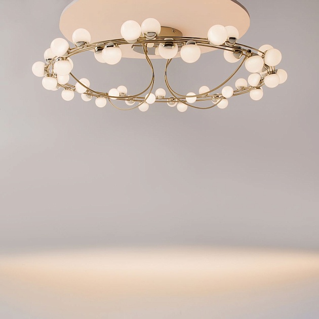 Потолочная светодиодная люстра Maytoni Tessara MOD081CL-L48G3K Фото № 7