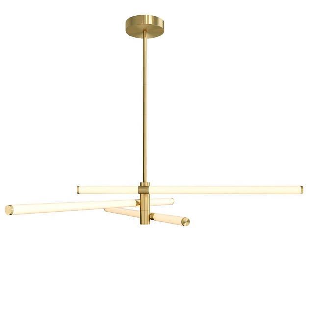 Подвесная светодиодная люстра Maytoni Technical Axis MOD106CL-L40G3K Фото № 1