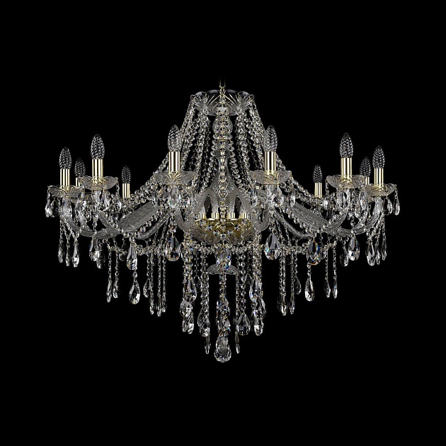 Подвесная люстра Bohemia Ivele 1415/12/360 G Фото № 1