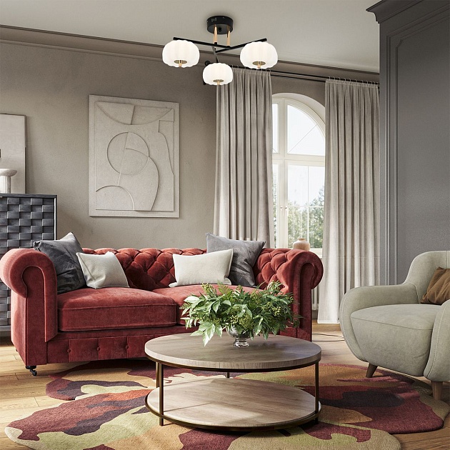 Потолочная светодиодная люстра Escada Halma 10301/3LED Фото № 6