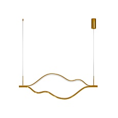 Подвес Kink Light Линн латунь w140*3 h200 Led 50W (3000K) 08258-140,36P