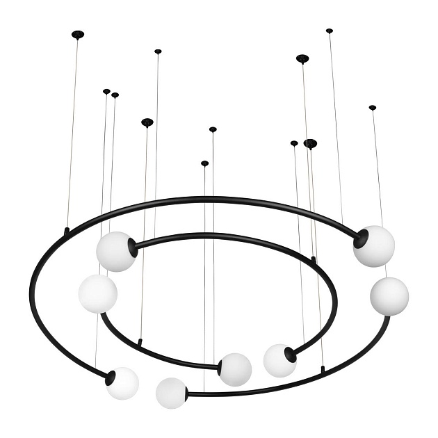 Подвесная люстра Loft IT Infinite 10155/1100 Black Фото № 2