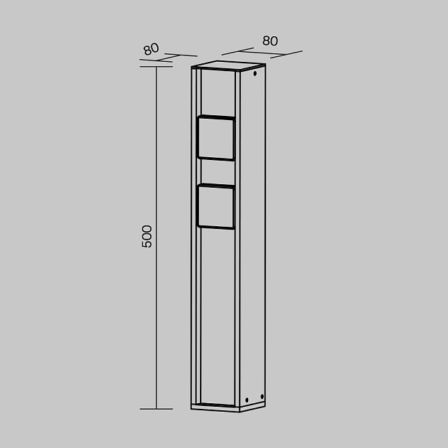Уличная розетка Maytoni Socket O459FL-GF02SC Фото № 4
