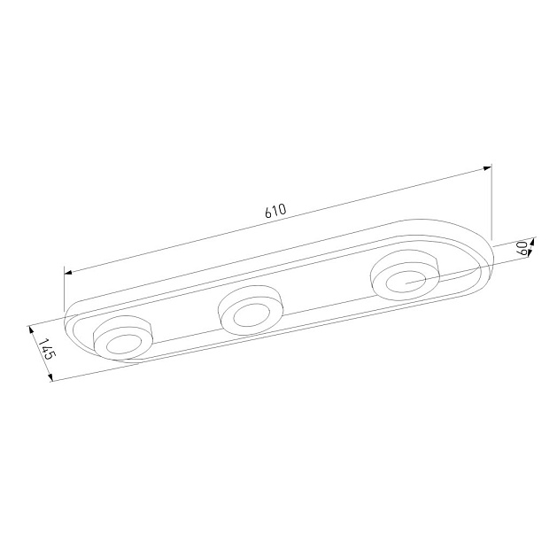 Светодиодный спот Eurosvet Slam 20123/3 LED белый Фото № 3
