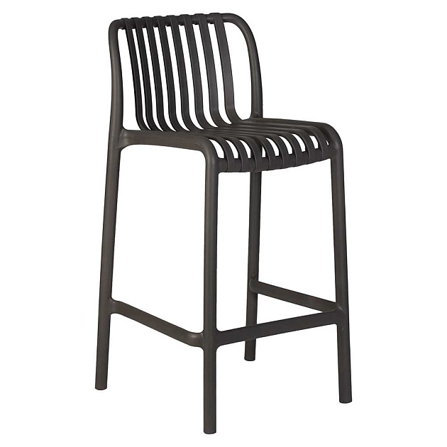 Стул полубарный DOBRIN CHLOE (темно-серый) 777-1PP-LMZL CHLOE Фото № 1